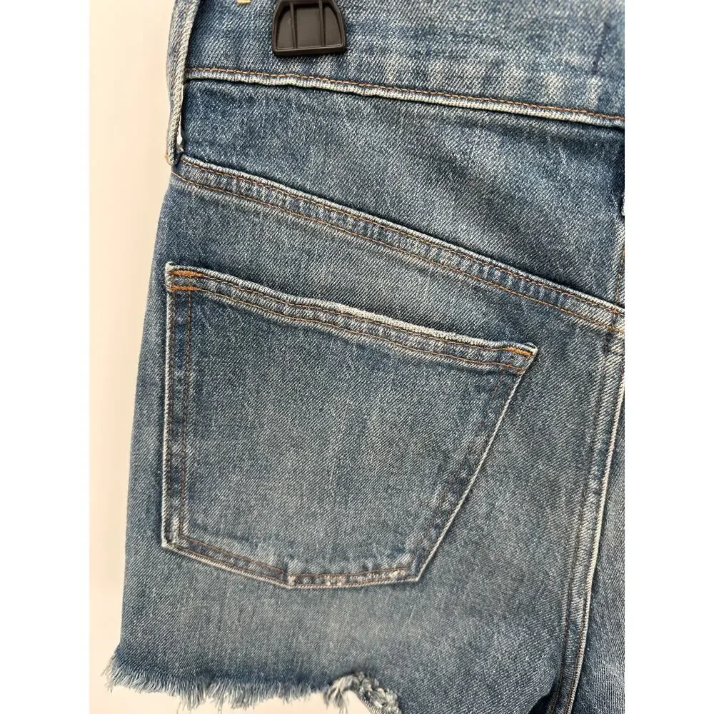 MADEWELL The Perfect Jean Short in Rayburn: Comfort Stretch Edition // 27